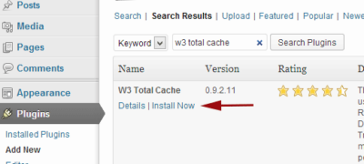 如何为初学者安装和设置w3 Total Cache