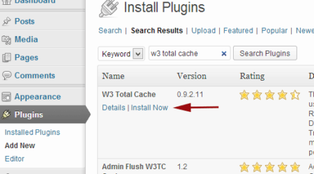 如何为初学者安装和设置w3 Total Cache