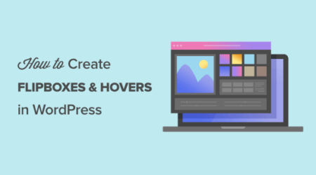 如何在wordpress中创建flipbox叠加和悬停