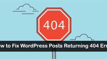 如何修复返回404错误的wordpress帖子