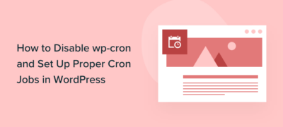 在wordpress中禁用wp Cron并设置cron作业